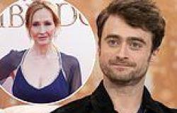 Daniel Radcliffe reignites row with JK Rowling and says her views on trans ... trends now