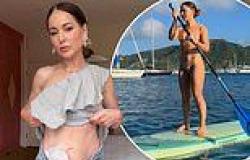 Louise Thompson shares an 'oblivious' bikini throwback and says being 'fit and ... trends now