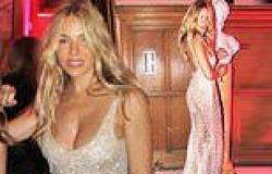 Sienna Miller showcases her incredible post-partum figure in a £3,900 beaded ... trends now