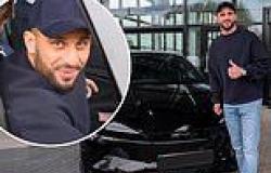 Kyle Walker picks up his new £48,700 BYD Seal after Lauryn Goodman was accused ... trends now