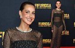 Laura Dundovic leaves little to the imagination in racy sheer dress at the ... trends now