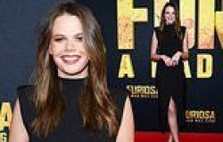 Nicole Kidman's niece Lucia Hawley puts on an elegant display in a black gown ... trends now