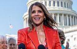 Halle Berry, 57, screams 'I'm in menopause!' on steps of US Capitol at rally to ... trends now