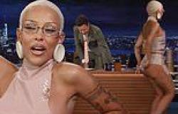 Doja Cat wears THONG for very cheeky appearance on The Tonight Show Starring ... trends now