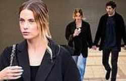 Ashley Benson puts on a chic display in an oversized blazer and jeans after ... trends now