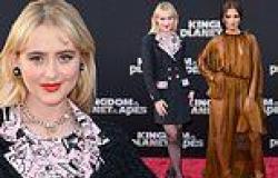 Kathryn Newton is ultra chic in head-to-toe Chanel while Freya Allan flashes ... trends now