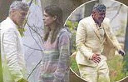 Riley Keough looks emotional as she meets a bedraggled George Clooney in eerie ... trends now