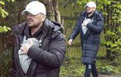 Peter Andre looks every inch the doting dad as he cradles his newborn daughter ... trends now