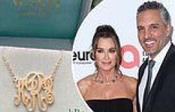 Kyle Richards shows off her new monogrammed jewelry designed WITHOUT ex ... trends now