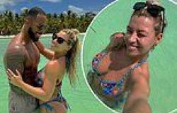 Bikini-clad Molly Rainford cosies up to boyfriend Tyler West in loved-up snaps ... trends now