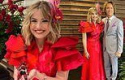 Anna Nicole Smith's daughter Dannielynn, 17, is a vision in red gown with dad ... trends now