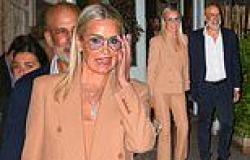 Yolanda Hadid looks stylish in beige suit as she attends daughter Bella's ... trends now