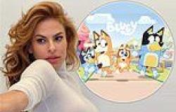 Eva Mendes teams up with Bluey for a second time after revealing its her ... trends now