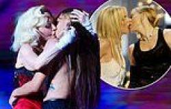 Madonna, 65, recreates THAT iconic Britney Spears kiss as she shares a steamy ... trends now