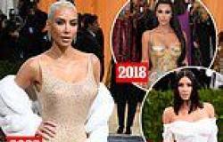 Kim Kardashian's Met Gala moments! A look back at every outfit the star has ... trends now