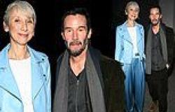 Keanu Reeves, 59, looks suave with girlfriend Alexandra Grant, 51, by his side ... trends now