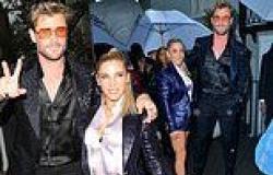 Elsa Pataky shows off plenty of leg as she steps out in hot pants with husband ... trends now