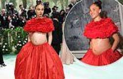 Met Gala 2024: Adwoa Aboah is pregnant! Model debuts her baby bump in quirky ... trends now
