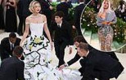 How DO stars get into their outrageous Met Gala gowns? From being sewn into ... trends now