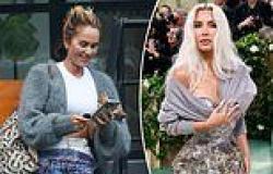 Keeping up with Kim? Pip Edwards copies Kardashian's grey Met Gala cardigan as ... trends now