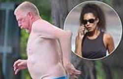 Boris Becker displays painful-looking elbow injury as he joins his fiancée ... trends now