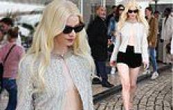 Anya Taylor-Joy puts on a very daring display as she goes braless under ... trends now