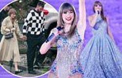 Taylor Swift has an extra spring in her step while rocking various sexy looks ... trends now