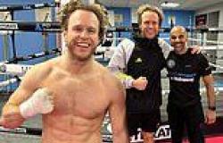 Olly Murs shows off his ripped physique as his intense boxing workouts with ... trends now