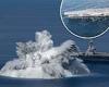Navy fires explosives at USS Gerald R. Ford to test the carrier's ability in ...