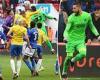 sport news Torquay goalkeeper Cavolan Cavagnari scores dramatic injury time equaliser ...