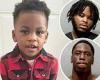 Two gunmen are charged with first-degree murder for killing two-year-old toddler