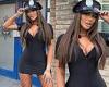 Chloe Ferry sets pulses racing in a police uniform after revealing she is ...