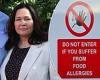 Outraged food allergy sufferers condemn cafes and restaurants that are BANNING ...