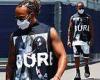 Lewis Hamilton wears edgy steel-capped boots and sleeveless photo-print shirt ...