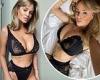 'Feeling bra-vellous!' Rhian Sugden reveals her VERY ample assets in partially ...