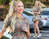 Christine Quinn flaunts incredibly toned legs in preppy mini skirt after giving ...