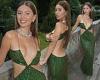 Iris Law drops jaws in a cut-out gown  as she attends Bvlgari Magnifica Gala ...