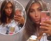 Pregnant Lauren Goodger laments having a 'puffy' face after suffering from ...