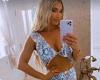 Billie Faiers sets pulses racing in paisley frilled swimsuit from her new ...