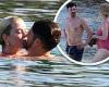 PICTURE EXCL: Katy Perry and Orlando Bloom share a steamy kiss in the water ...