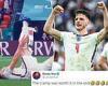 sport news Euro 2020: Declan Rice collapsed with cramp as he celebrated Harry Kane's goal ...