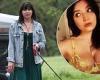 Daisy Lowe looks casually chic in a green dress after sizzling bra snap