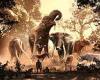 Mammoths and mastodons were pushed to extinction by climate change, scientists ...