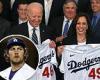 Biden hosts World Series champion Dodgers to celebrate their 2020 title
