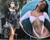 Olivia Culpo hauls gallon-sized water jug in West Hollywood... before sharing ...