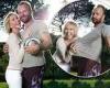 Sting and Trudie Styler joke about with a football while revealing hopes for ...