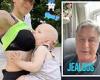 Hilaria Baldwin jokes husband Alec is 'jealous' of her breastfeeding their son ...