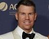 David Warner looks unrecognisable after he grows a beard - and his wife Candice ...