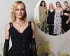 Diane Kruger channels her inner ringmaster as she leads the models at a Chaumet ...