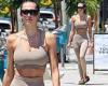 Amelia Hamlin works up a sweat at Pilates after Lisa Rinna's reaction to Scott ...